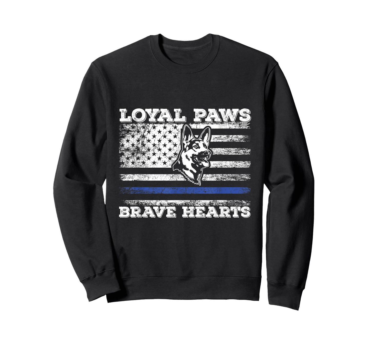 K9 Veteran Military Working Dog USA US Flag K9 Veterans Day T-Shirt