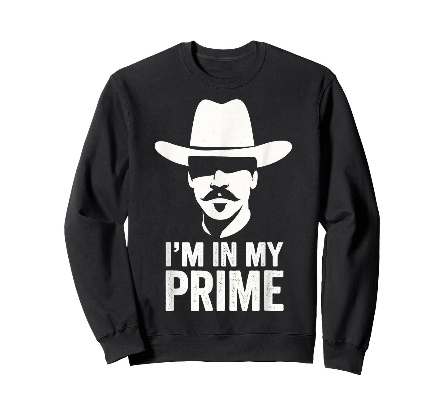 I'm In My Prime Western Cowboy Outlaw Mustache T-Shirt