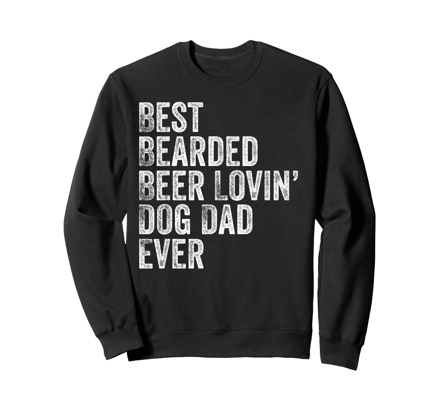 Best Bearded Beer Lovin Dog Dad T-Shirt Pet Lover Owner Gift T-Shirt