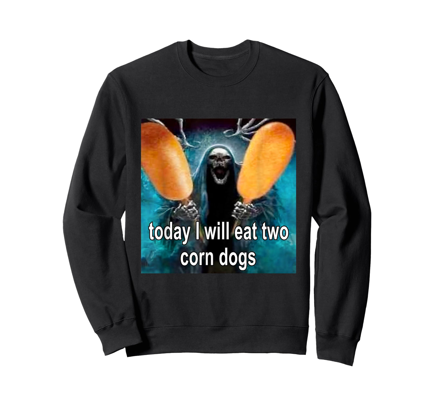 Today I Will Eat Two Corn Dogs Meme T-Shirt
