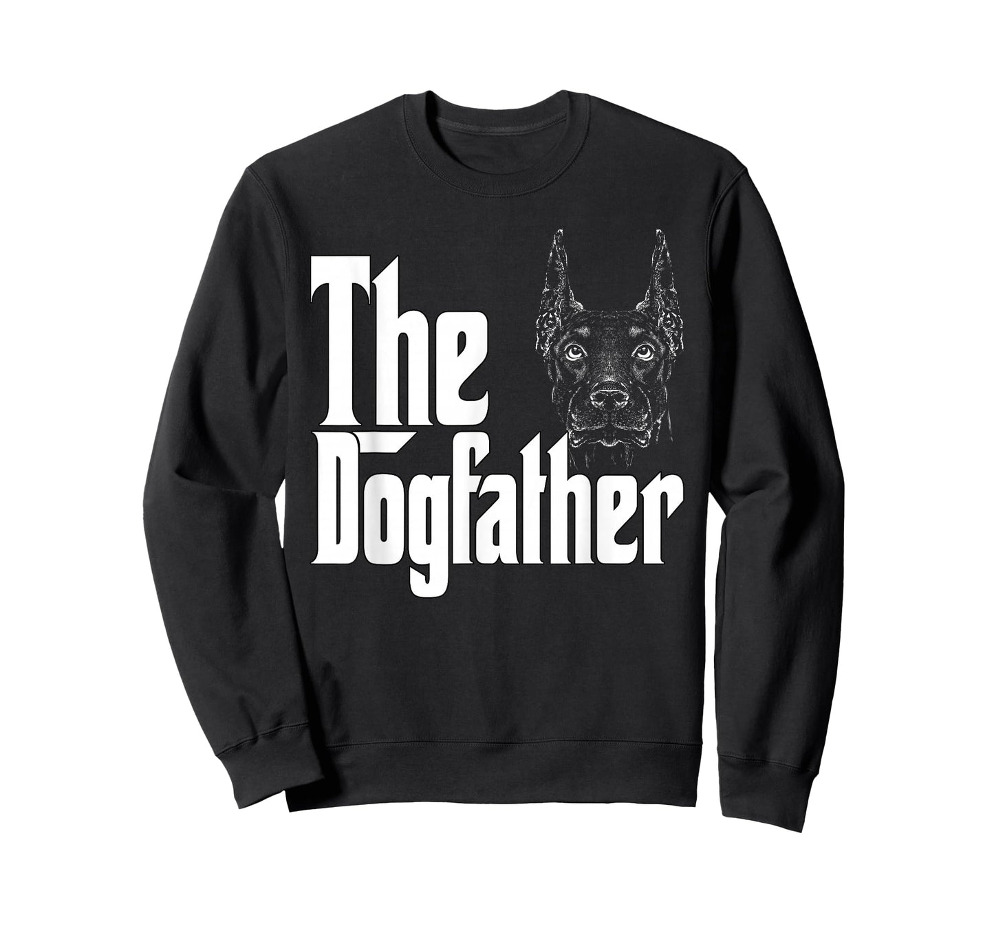 Doberman Dog Dad Dogfather Dogs Daddy Father T-Shirt