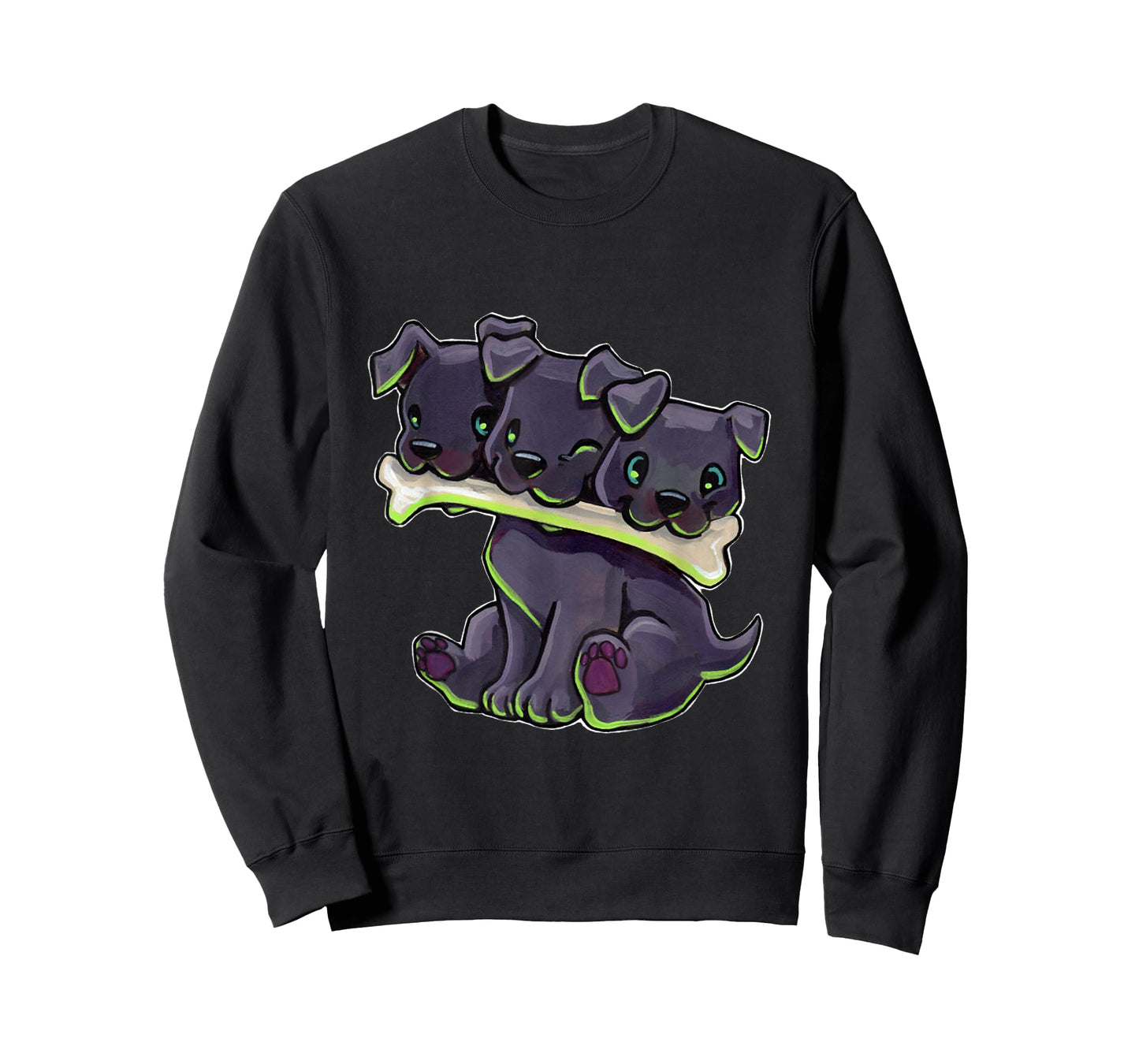 Cerberus Cute - Funny Dog T-Shirt