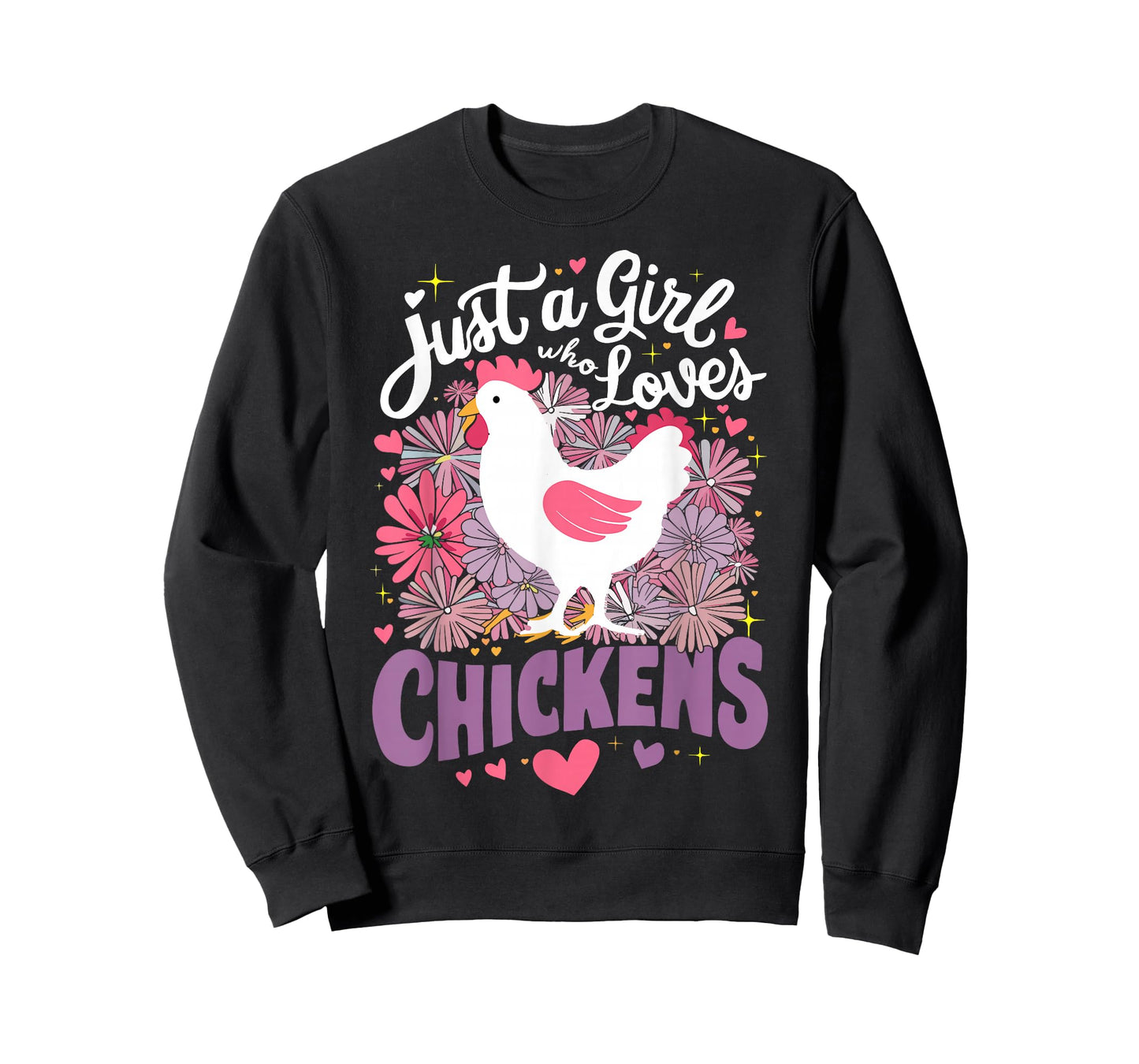 Just A Girl Who Loves Chickens Chicken T-Shirt