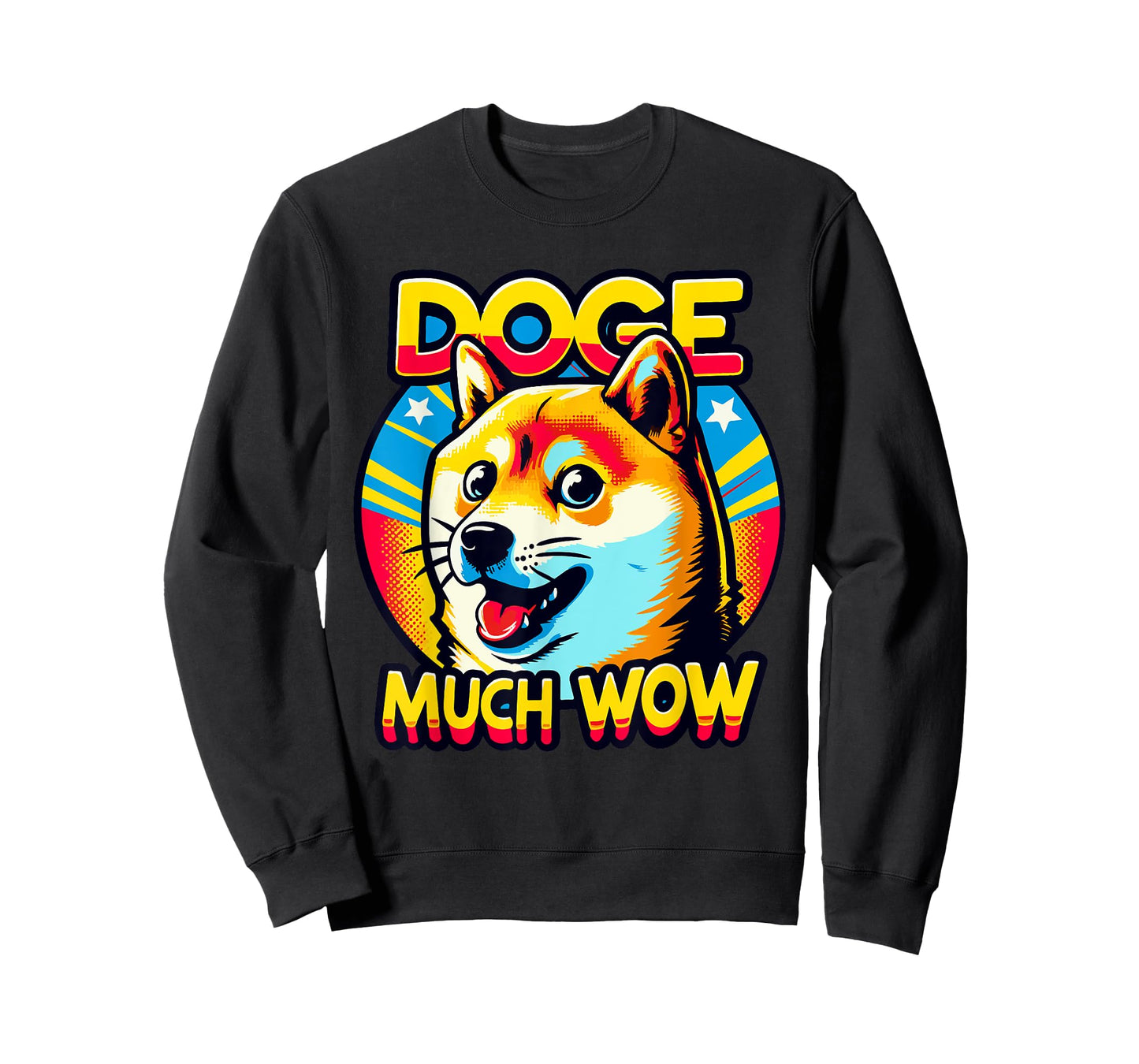 Meme Culture Doge Much Wow Vibrant Dog Lover T-Shirt