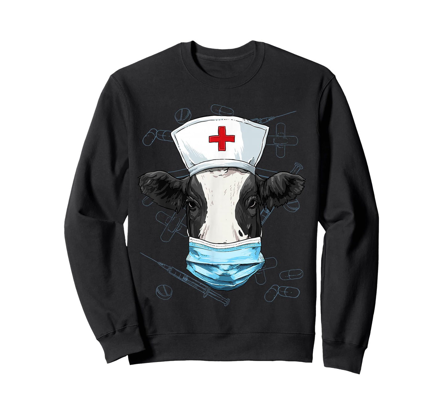 Cow Nurse Shirt Nursing Student Registered Nurse RN LPN CNA T-Shirt