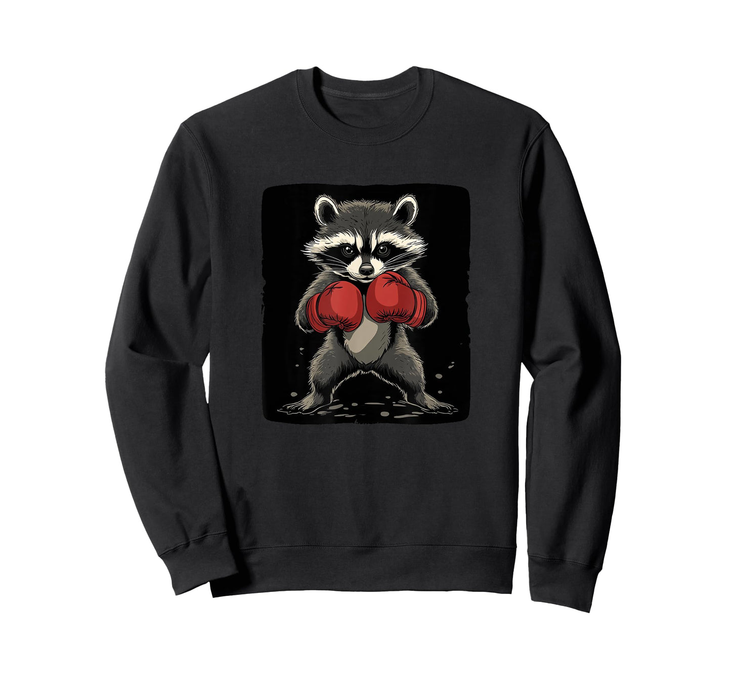 Cute Raccoon with boxing Gloves Costume T-Shirt