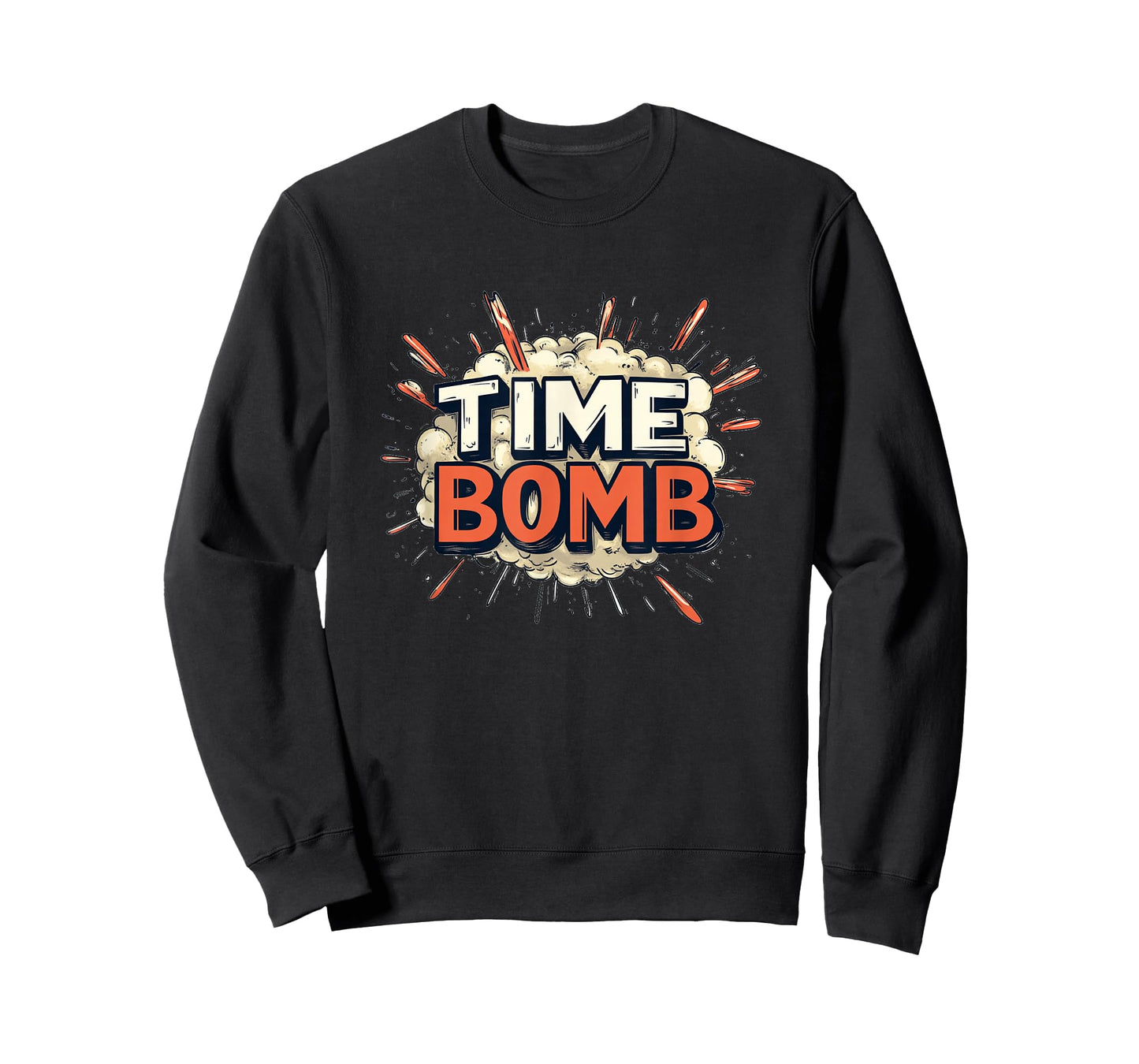 Funny Time Bomb Emblem T-Shirt