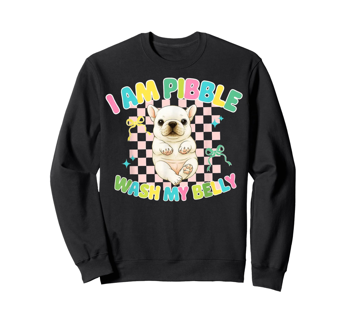 I Am Pibble Wash My Belly Funny Dog Clean My Belly Meme T-Shirt