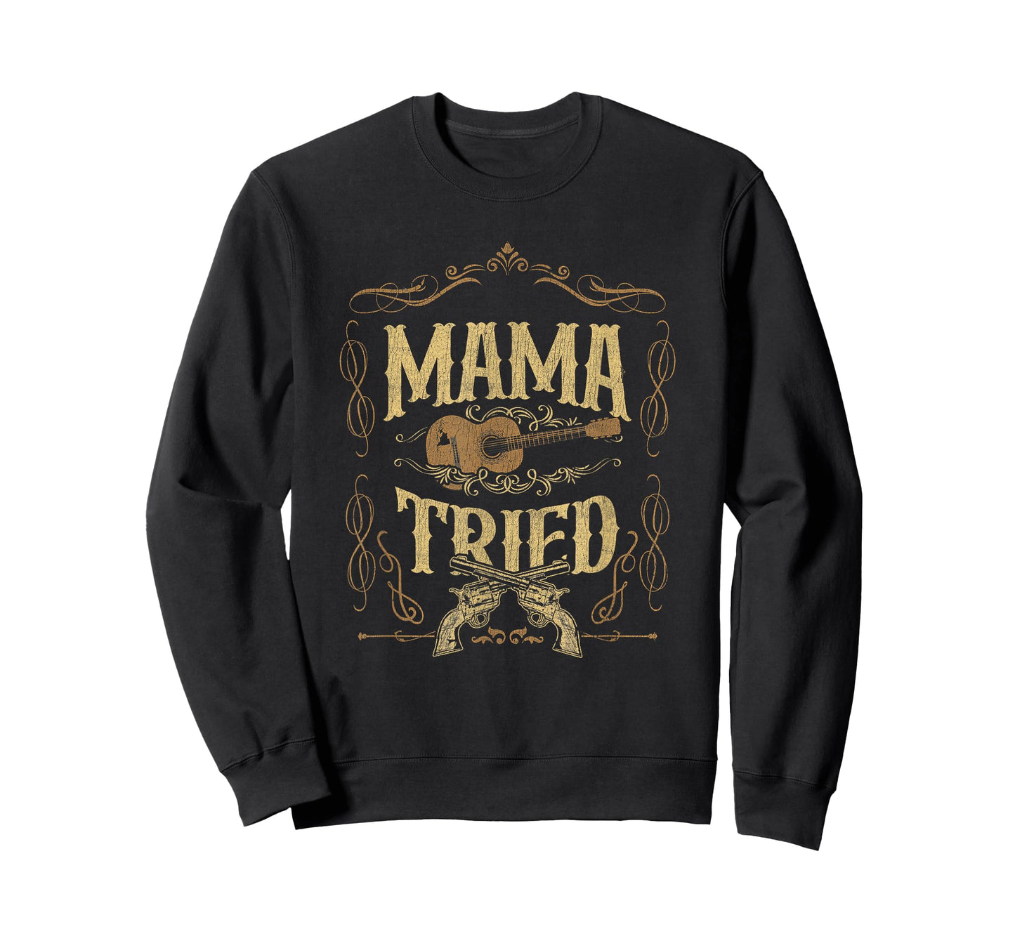 Mama-Tried Renegade Outlaw Music Lovers Country T-Shirt