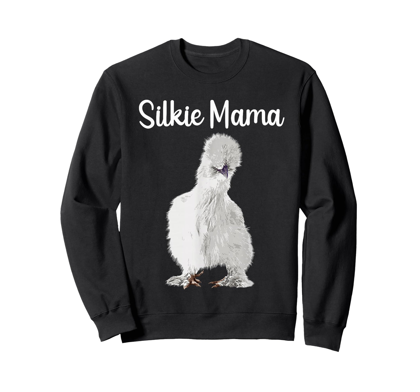 Funny Silkie Mama Design For Mom Women Silkie Chicken Lover T-Shirt