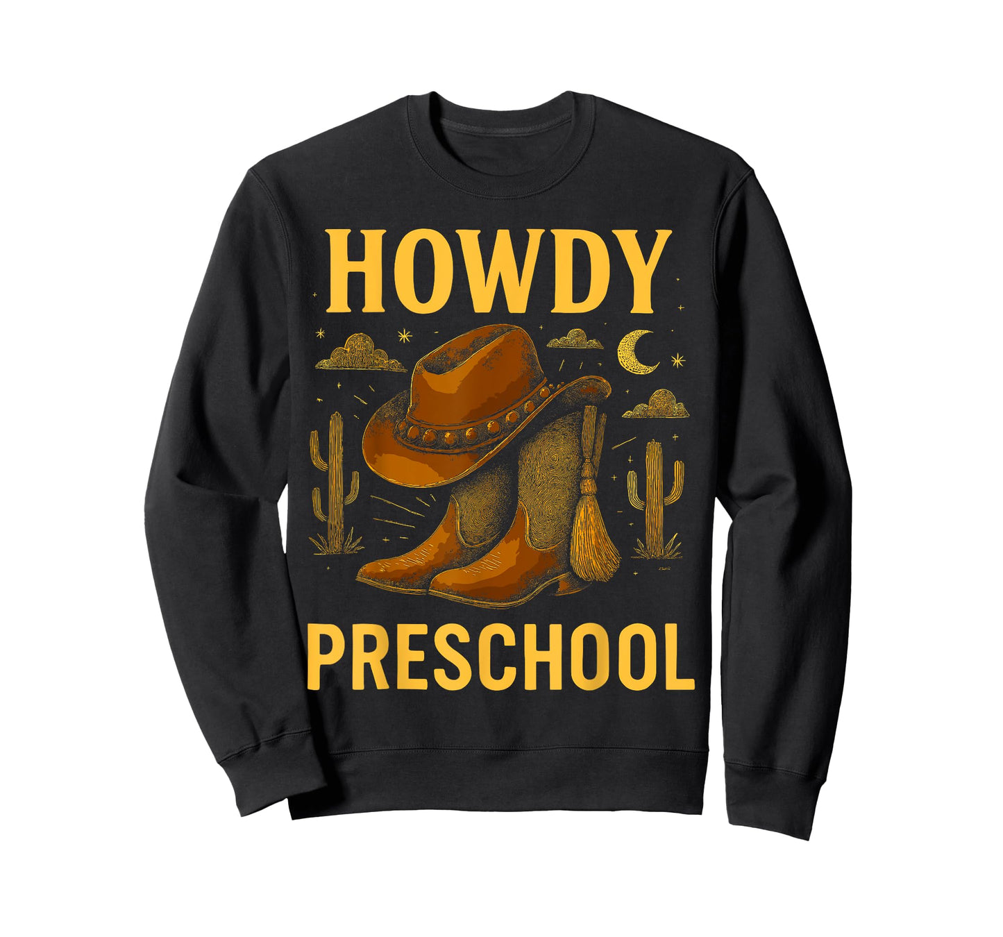 Howdy Preschool Rodeo Back to School Western Teacher Cowboy T-Shirt