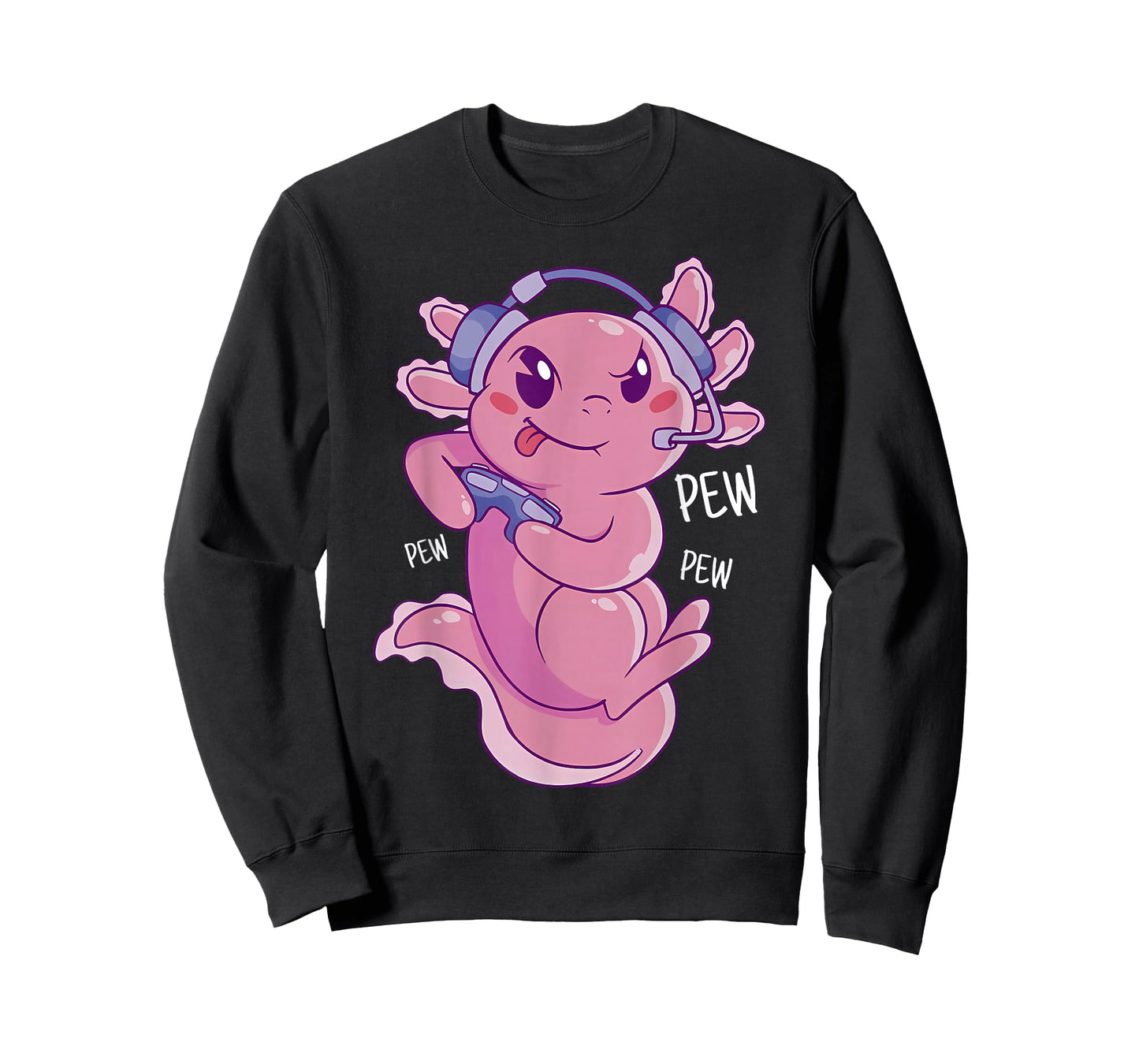 Otaku Gamesolotl Axolotl Gamer Gifts Kawaii T-Shirt