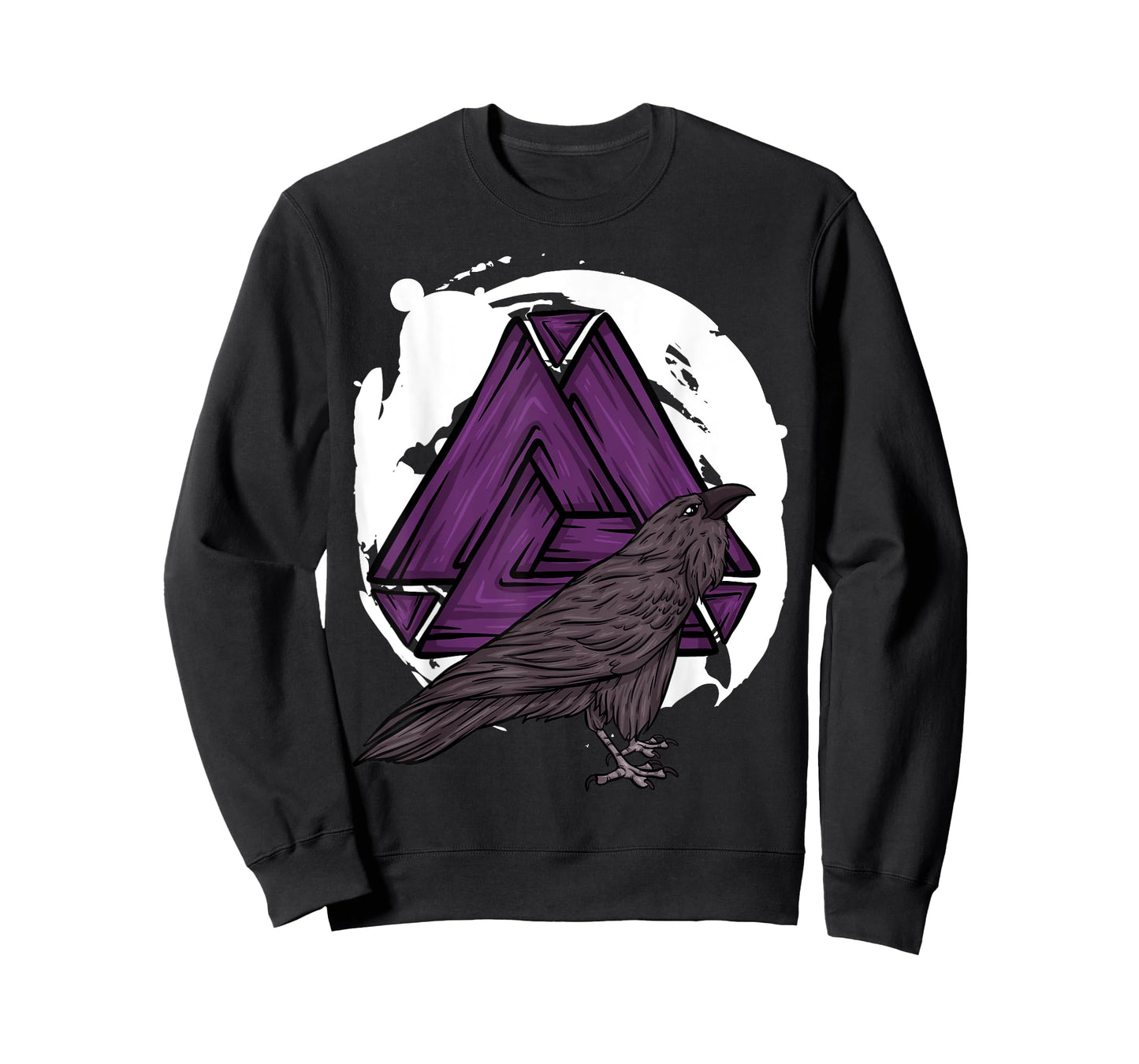 Viking Norway Norwegian Scandinavian Valhalla Raven T-Shirt