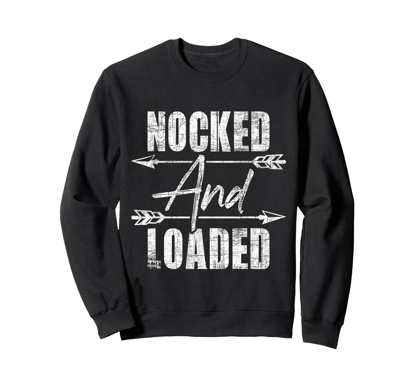Nocked and Loaded - Archery Archer Bowman Bows Bowhunting T-Shirt