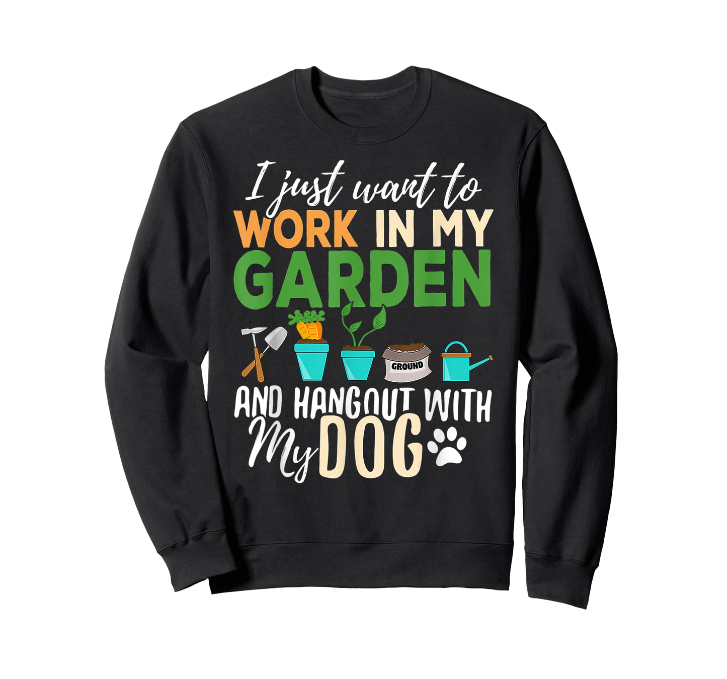 Gardening Dog Lover Gardener Garden Pet Gift Plants T-Shirt