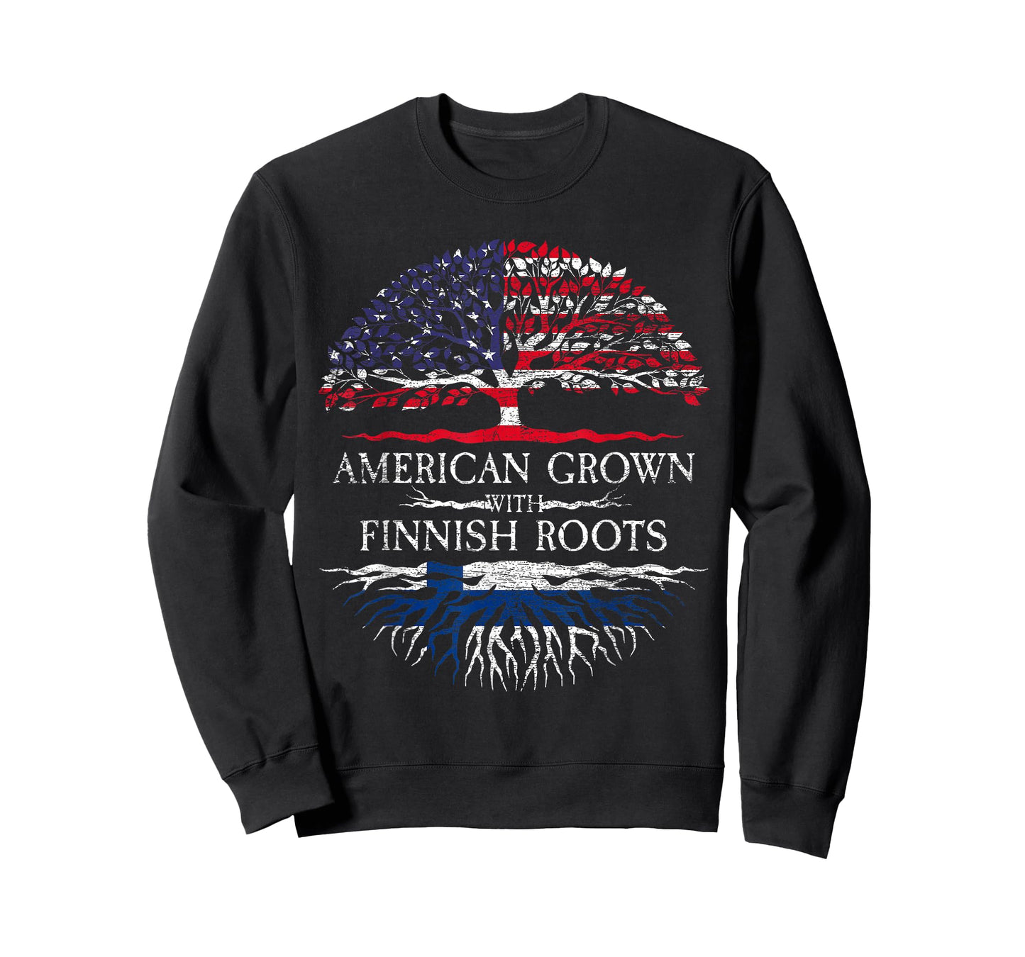 American Grown With Finnish Roots Finland T-Shirt