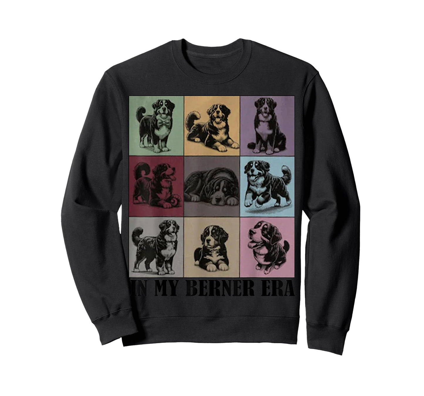 Funny Dog MOMY Quote in My Bernese Mountain Dog Berner Era T-Shirt