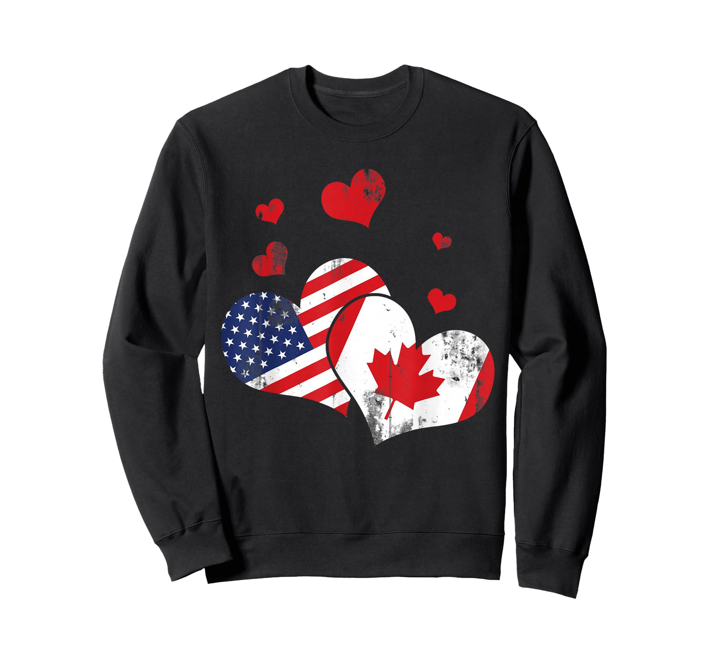Valentine's Day Gift Maple Leaf Canada T-Shirt