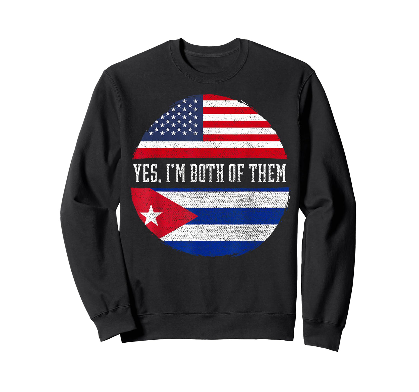 Half American Half Cuban USA Flag Cuba Heritage DNA T-Shirt