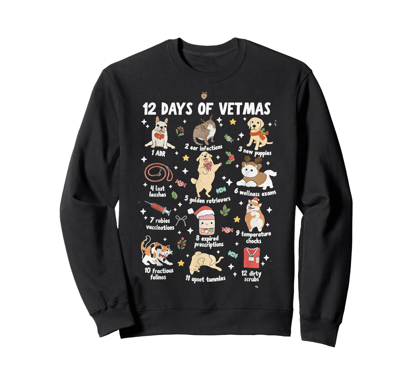 Christmas Veterinarian Veterinary Medicine Vet Tech Xmas Vet T-Shirt