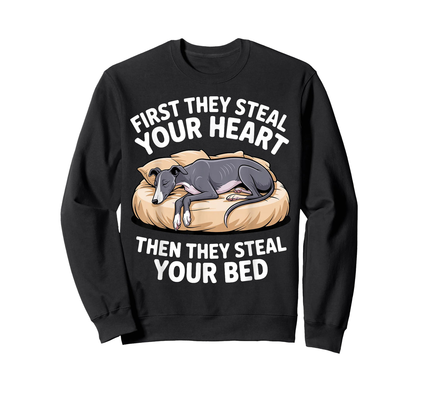 Cute Greyhound Art for Men Women Dog Italian Greyhound Lover T-Shirt