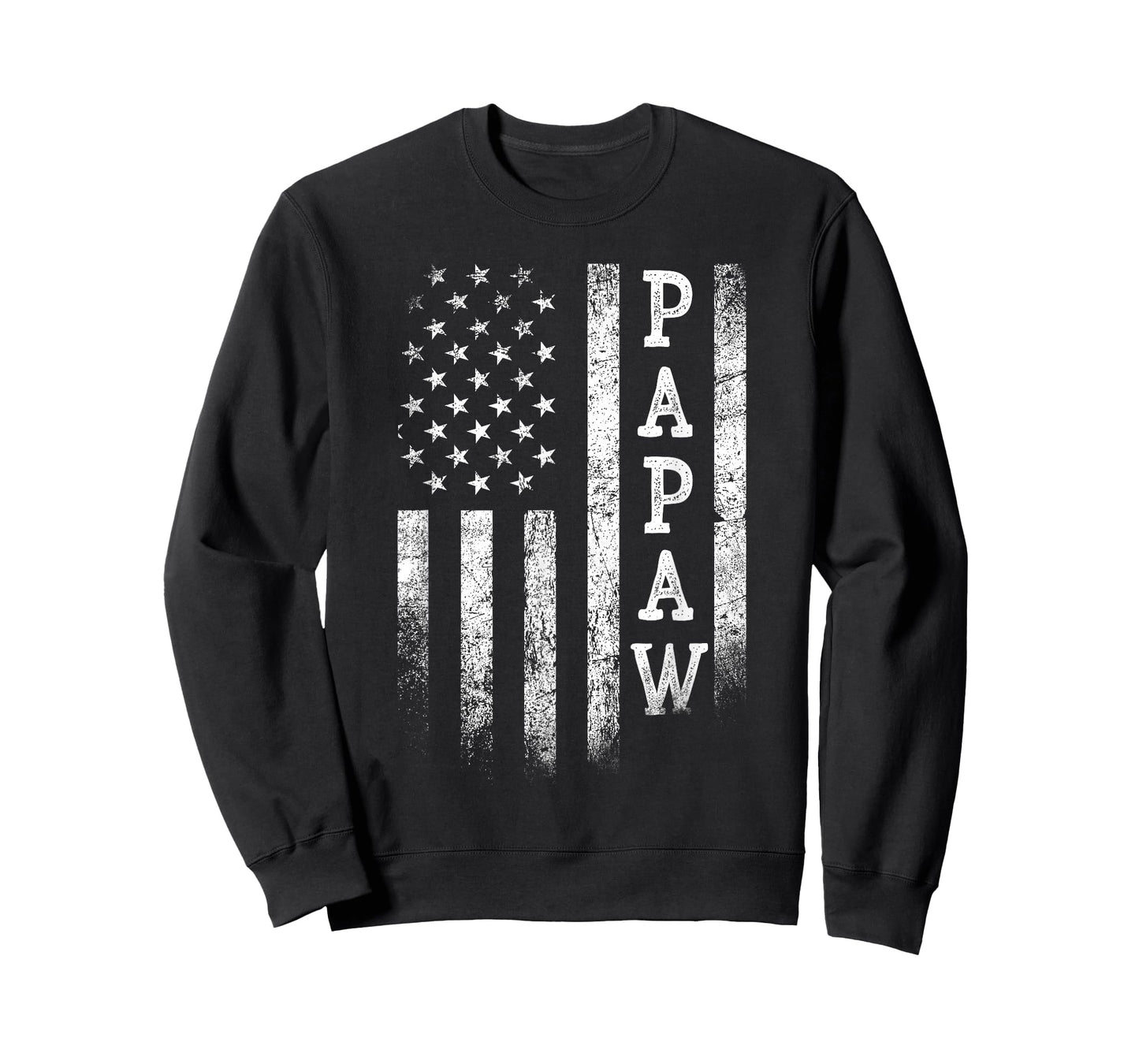 Papaw American Flag Papaw Gifts Patriotic Father's Day T-Shirt