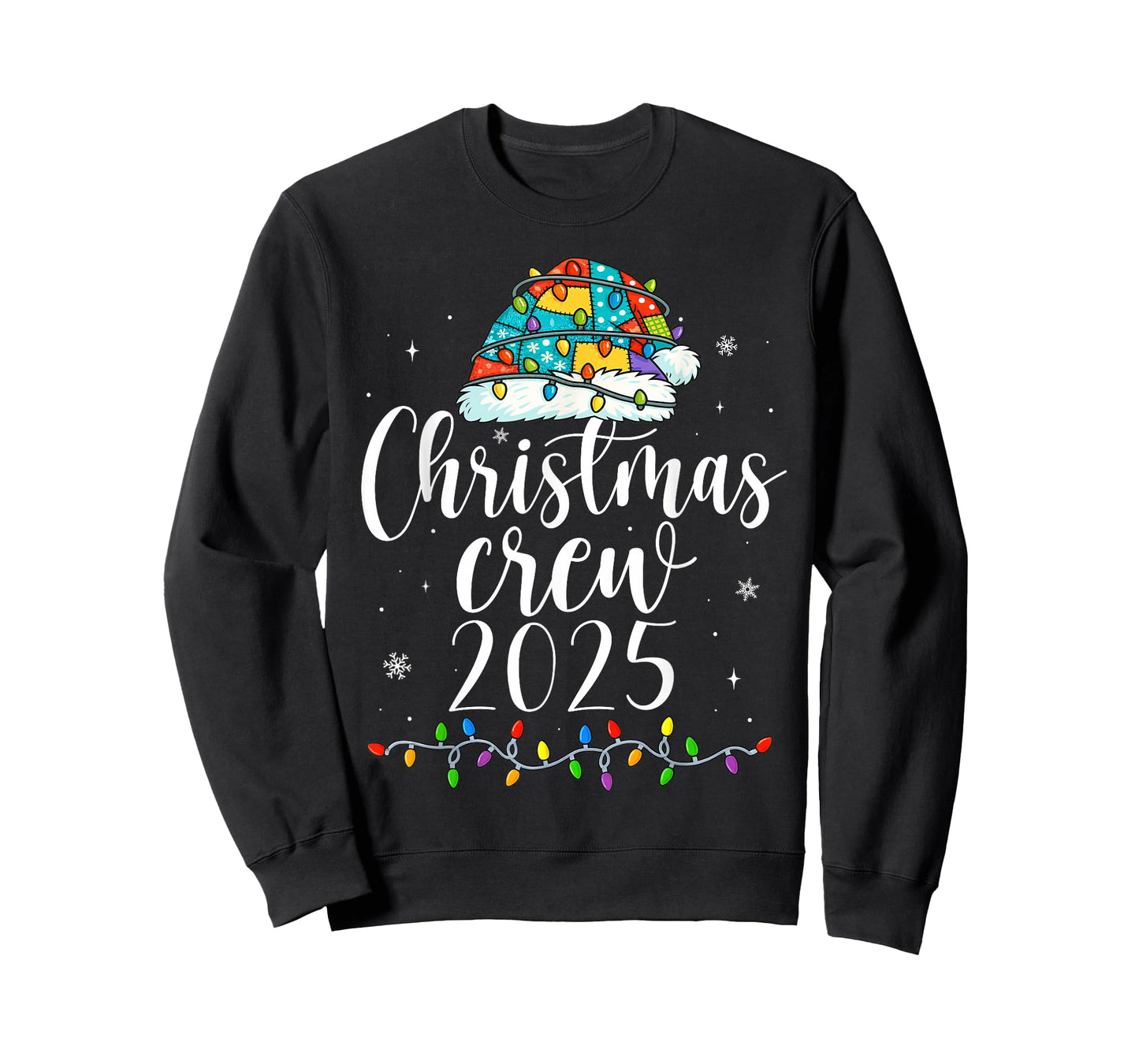 Family Christmas Crew 2025 Matching Xmas Men Women Kids T-Shirt