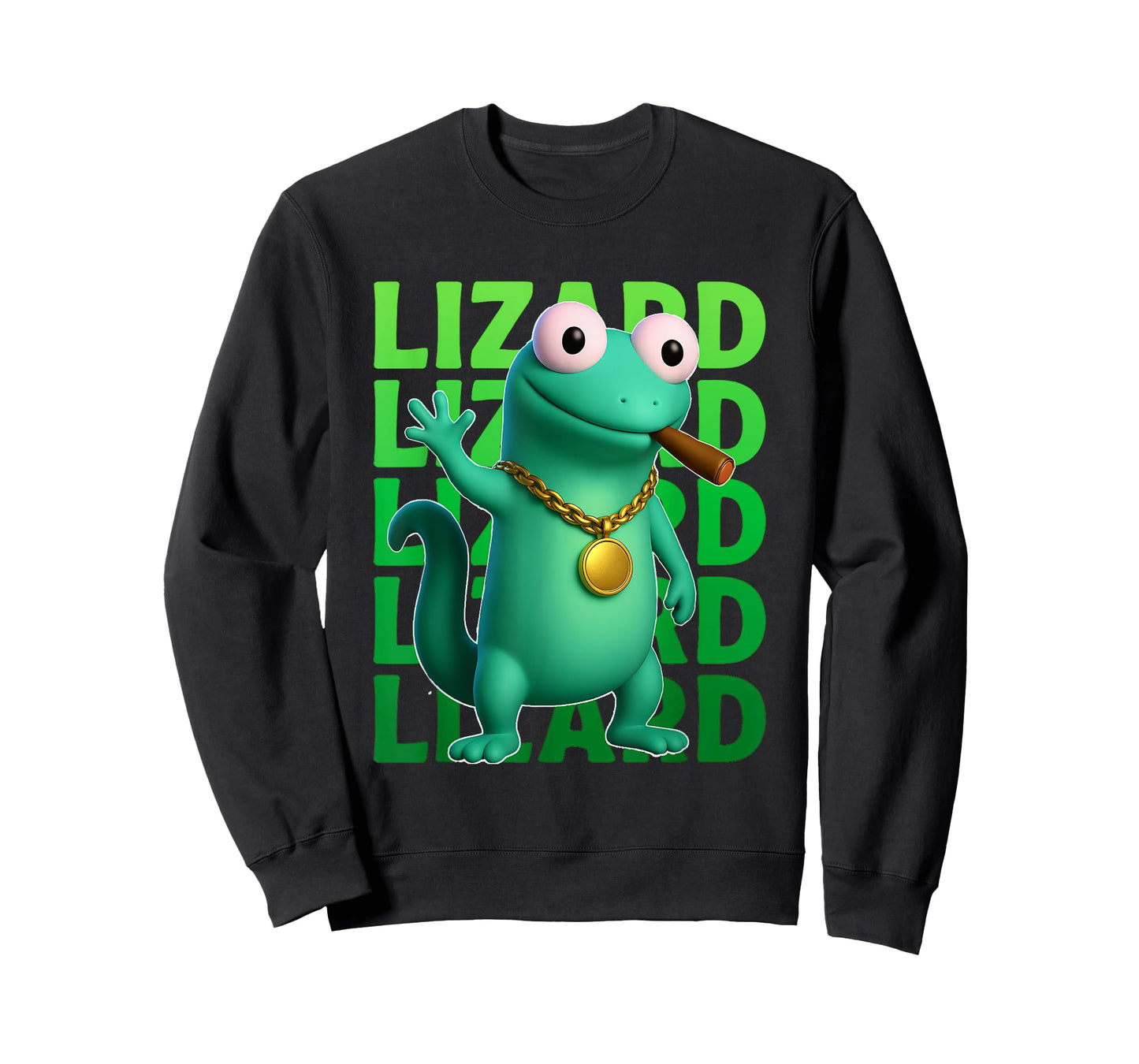 Lizard Lizard Lizard Funny Meme Gecko Gift for Men Women T-Shirt