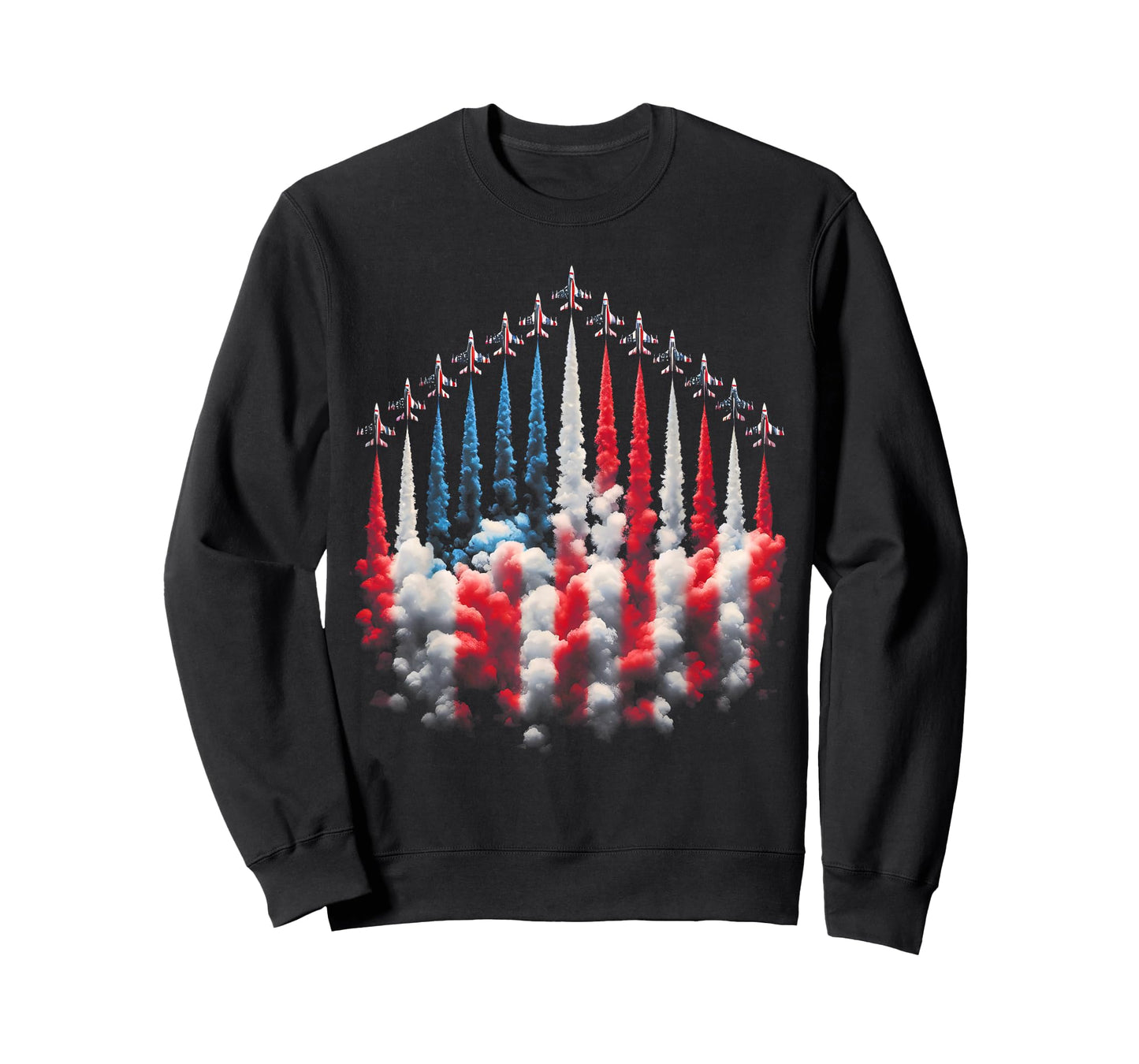4th Of July Jet American Flag Patriotic USA for Men Boys T-Shirt
