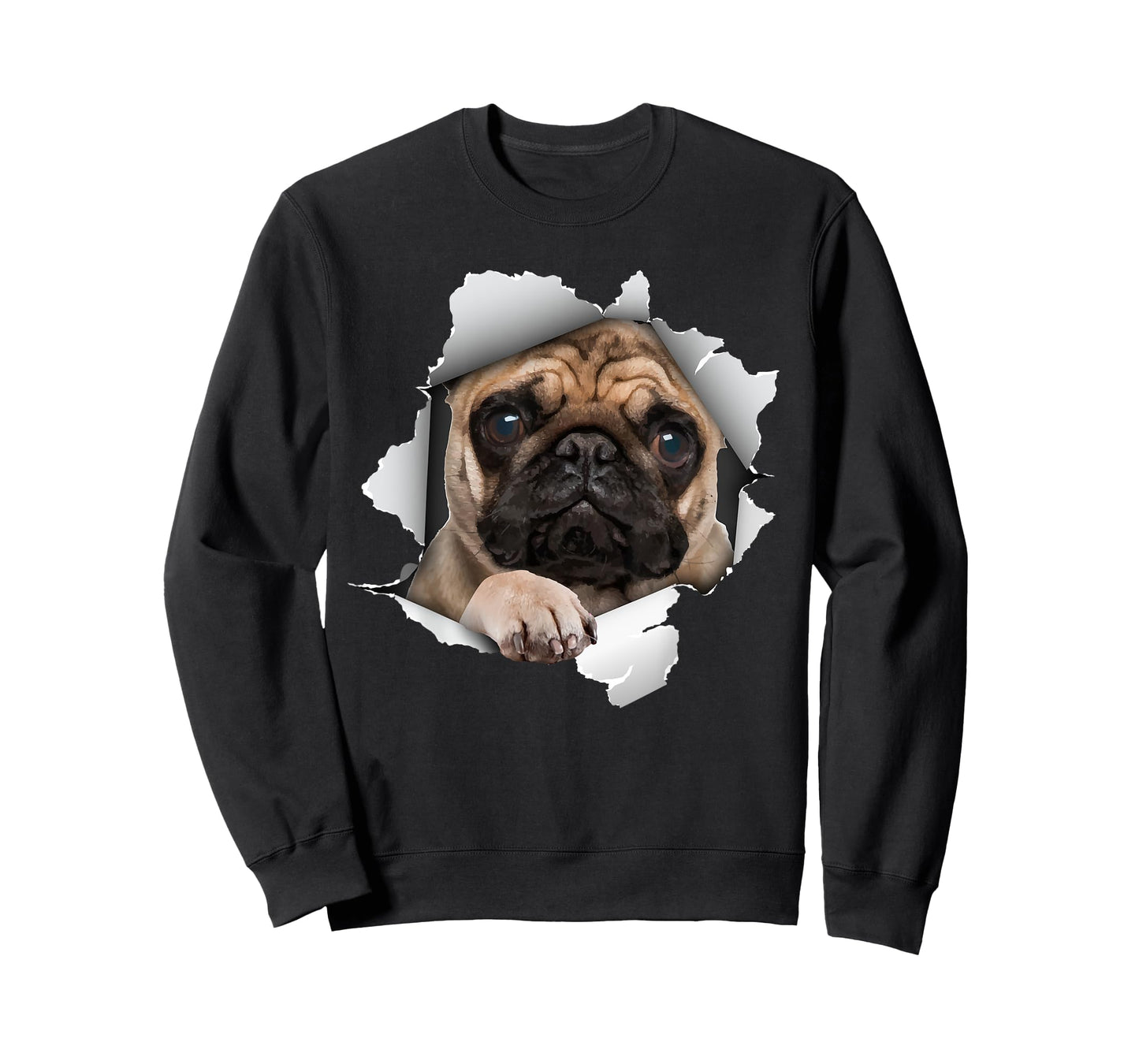 Cute Pug Design for Men Women Kids Pet Dog Breed Pug Lovers T-Shirt