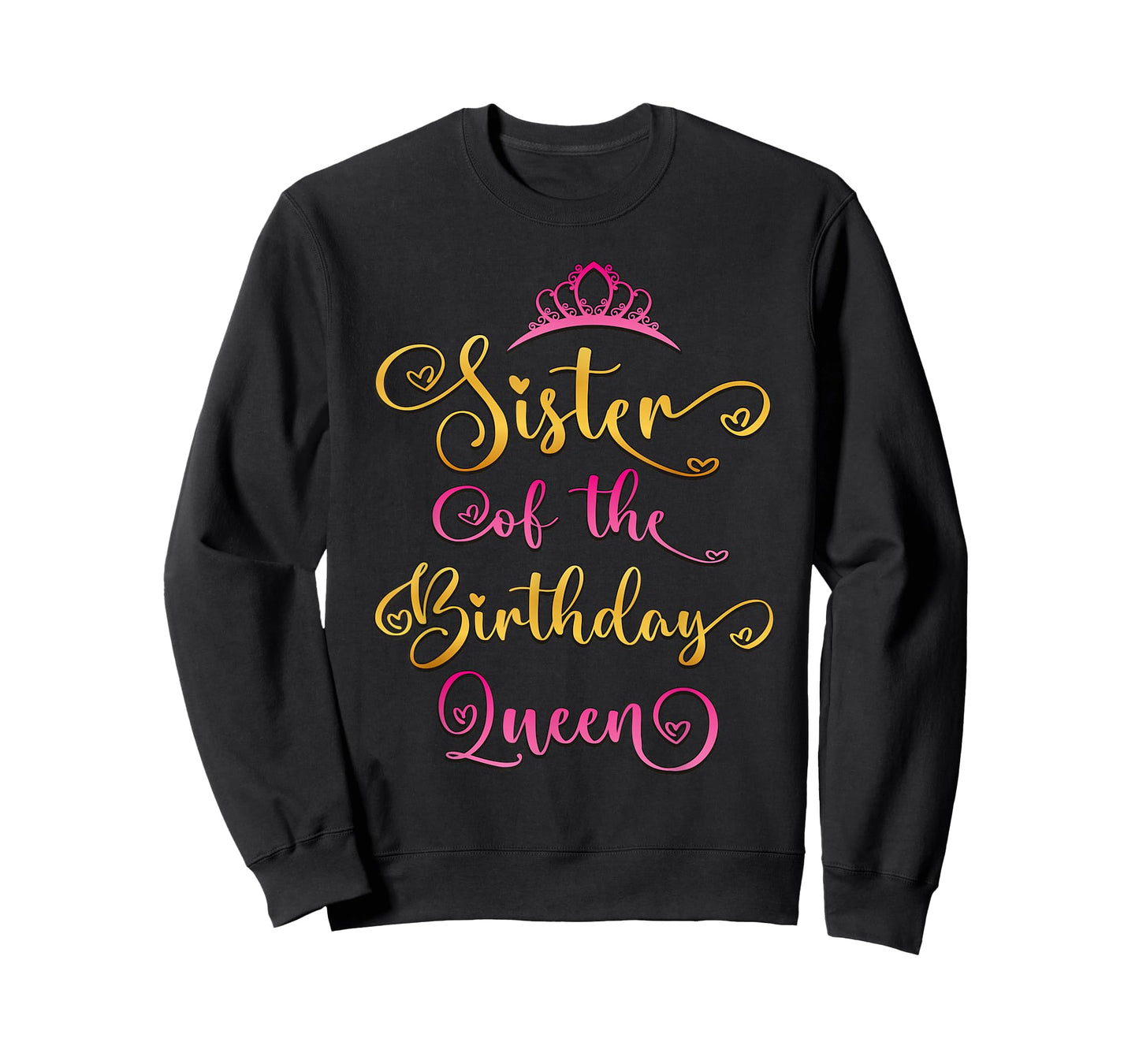 Sister Of The Birthday Queen Bday Party T-Shirt