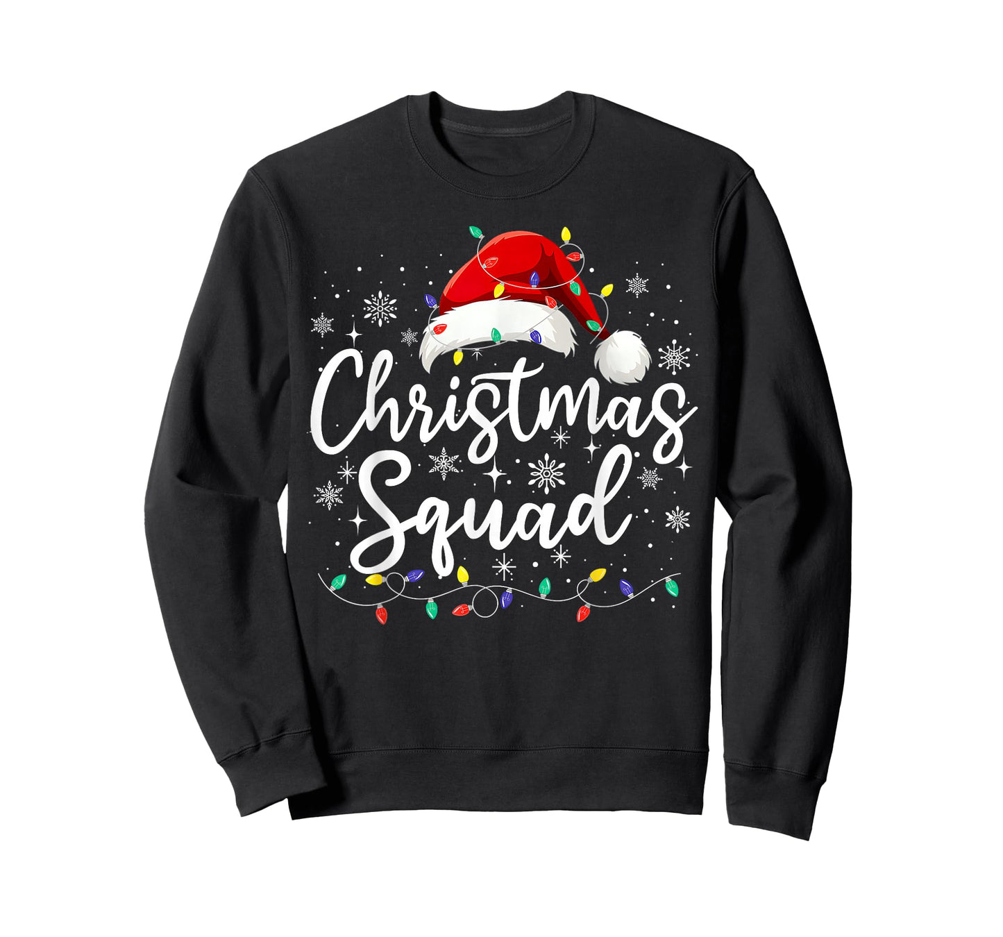 Christmas Squad Family Group Matching Christmas Pajama Party T-Shirt