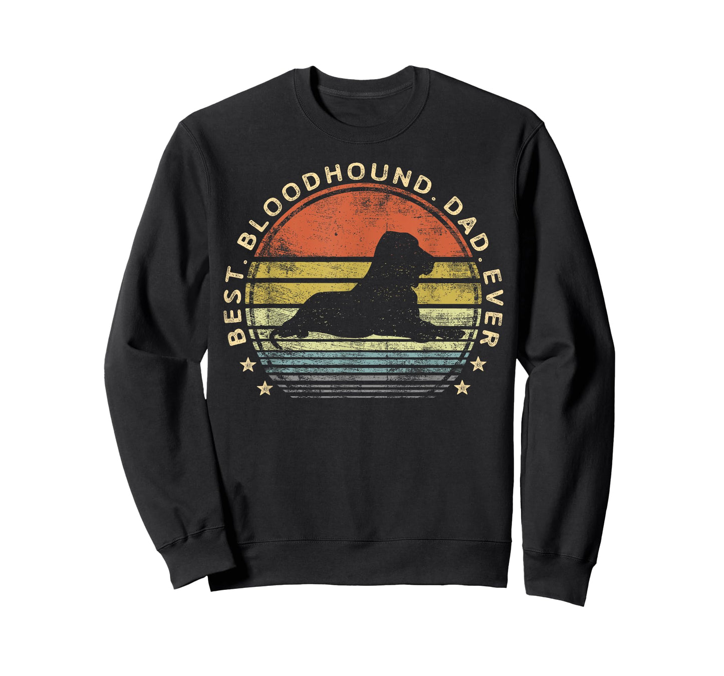 Best Bloodhound Dad Ever Dog Lover Gifts Pet Owner Daddy Men Kids T-Shirt