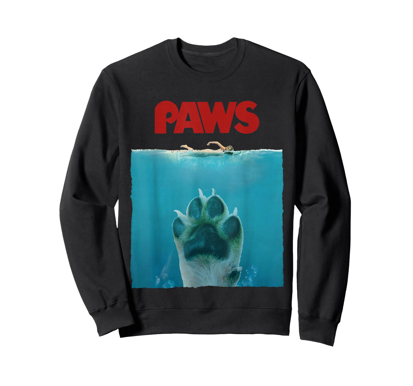 Funny & Awesome Paws Movie Parody Dog T-Shirt