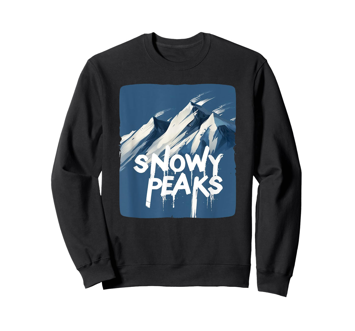 Discover Snowy Peaks with This ICY Adventure Graphic T-Shirt