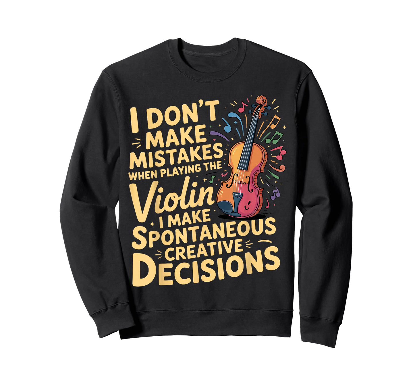 Violin Player Costume for Men Women Violin Teacher Violinist T-Shirt