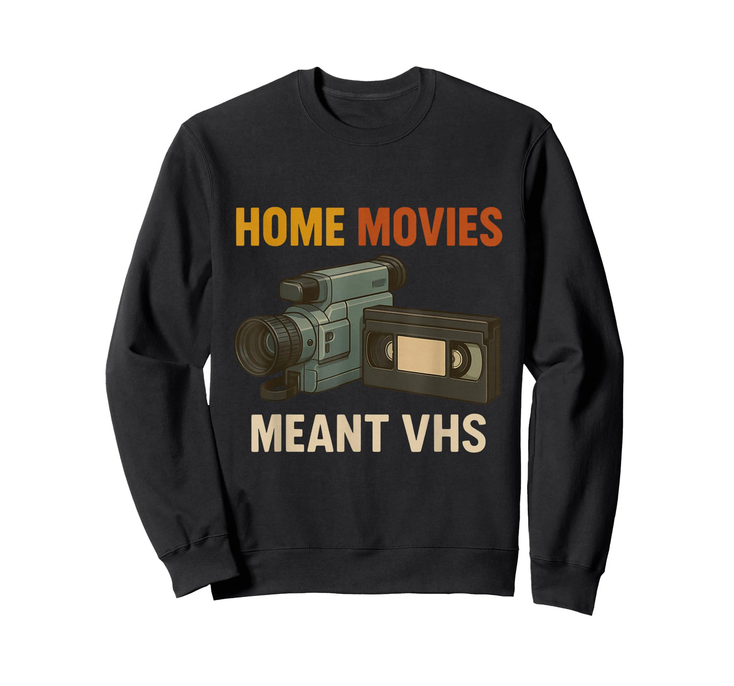 Retro VHS Cassette Funny Vintage Media Design T-Shirt