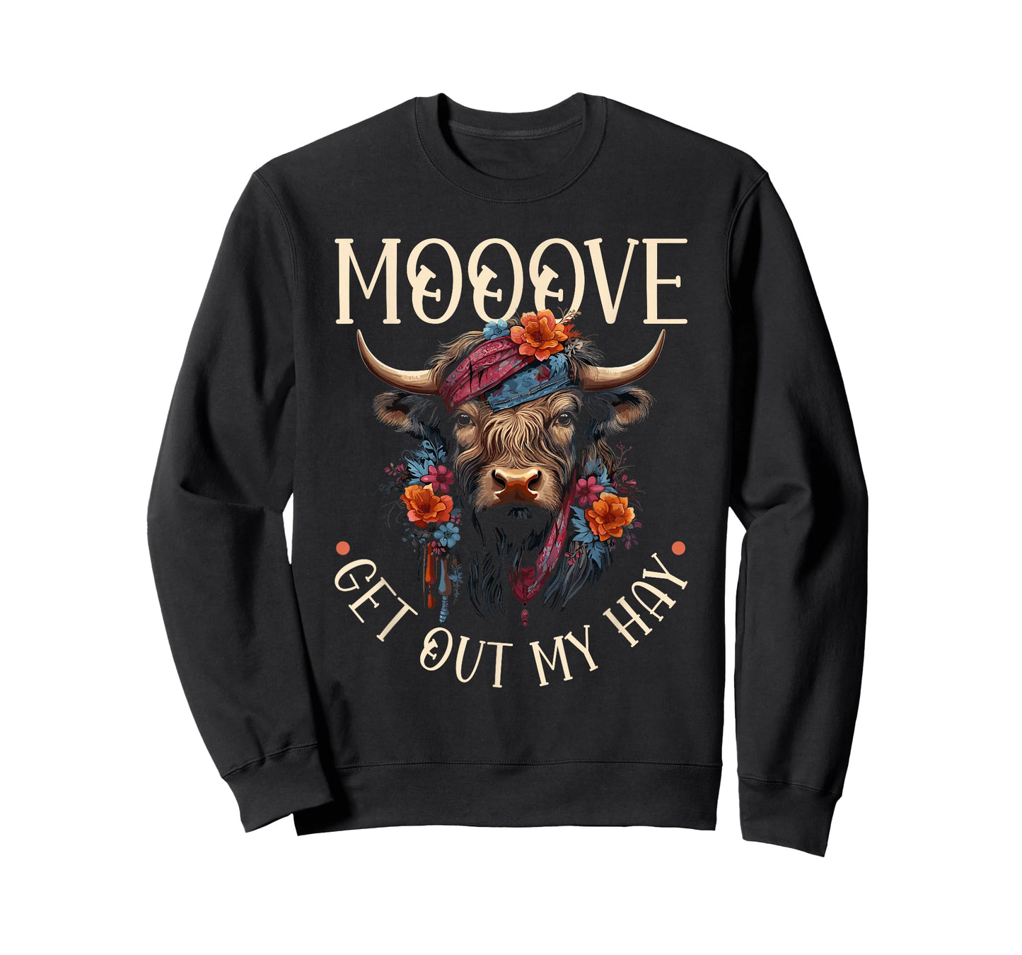 Highland Cow, Mooove Get Out My Hay, Western Girl Country T-Shirt