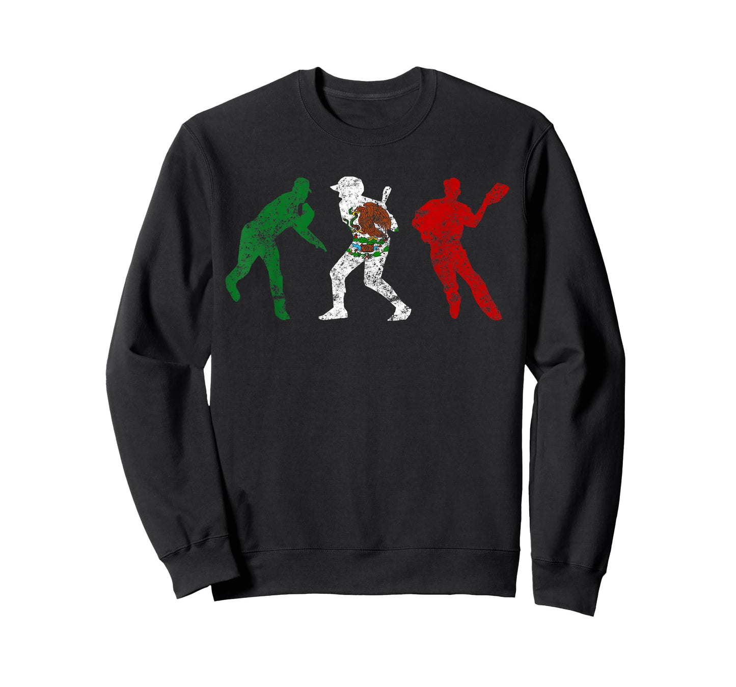 Mexico Baseball Flag Tshirt Mexican Vintage Beisbol Gift Tee T-Shirt