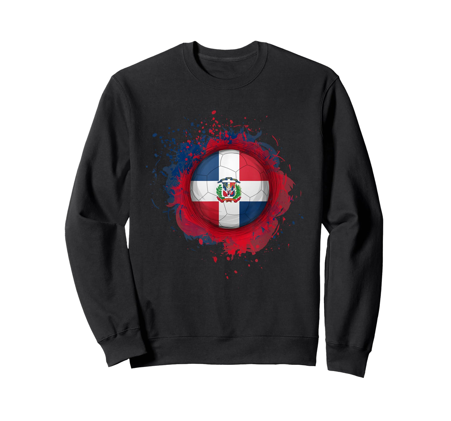 Proud Heritage Dominican Republic Flag Soccer Ball T-Shirt