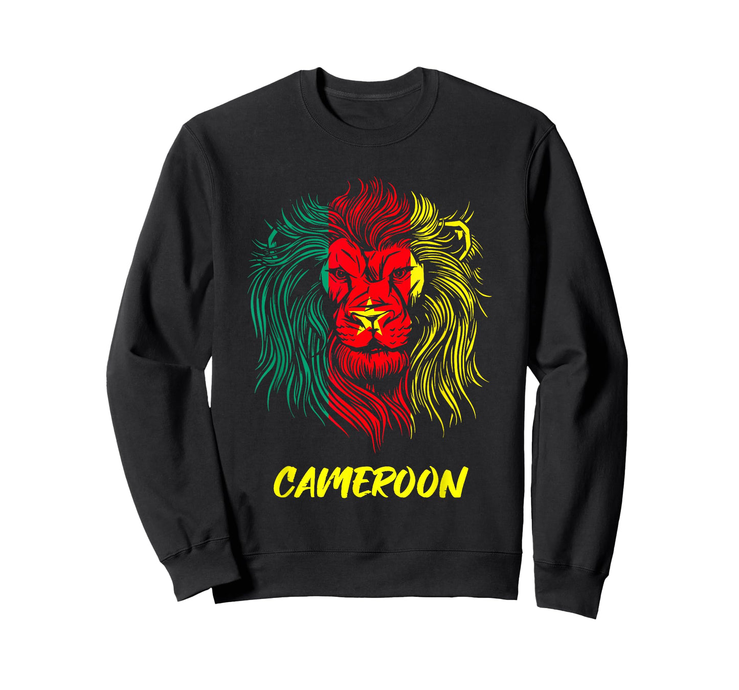 Cameroon Lovers Home Lion Flag Cameroon T-Shirt