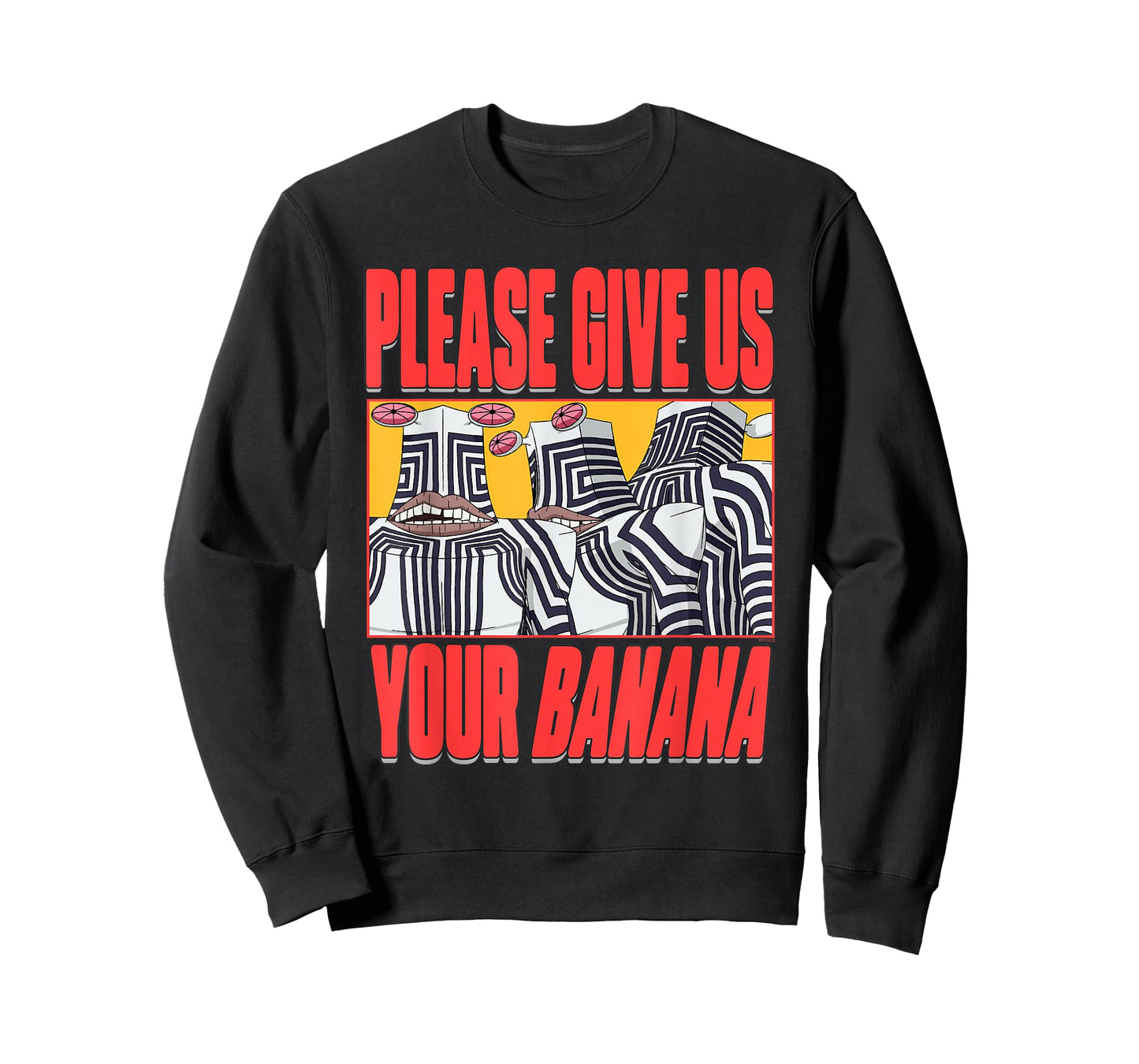 Dan Da Dan Please Give Us Your Banana Aliens Anime T-Shirt