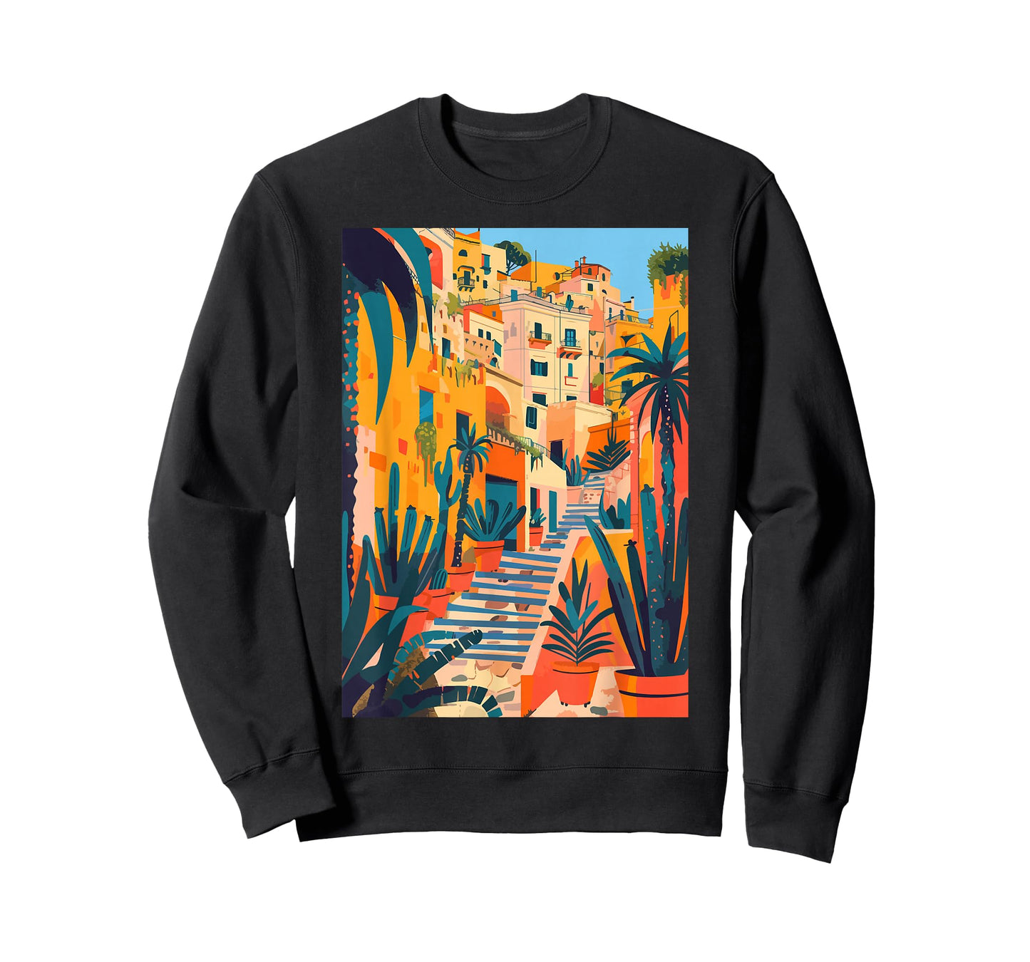 Matera Art Italy Theme Aesthetic T-Shirt