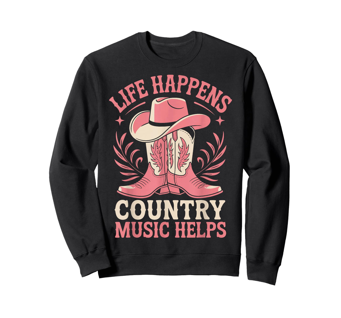 Life Happens Country Music Helps T-Shirt