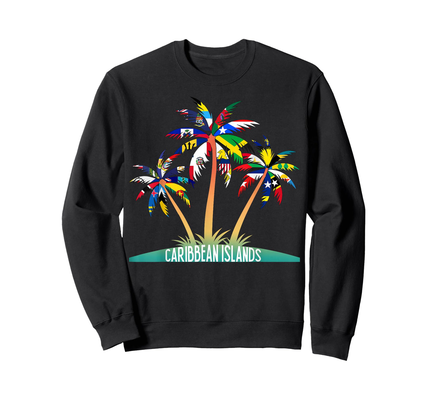 Caribbean Islands Flags, West Indies Flags T-Shirt
