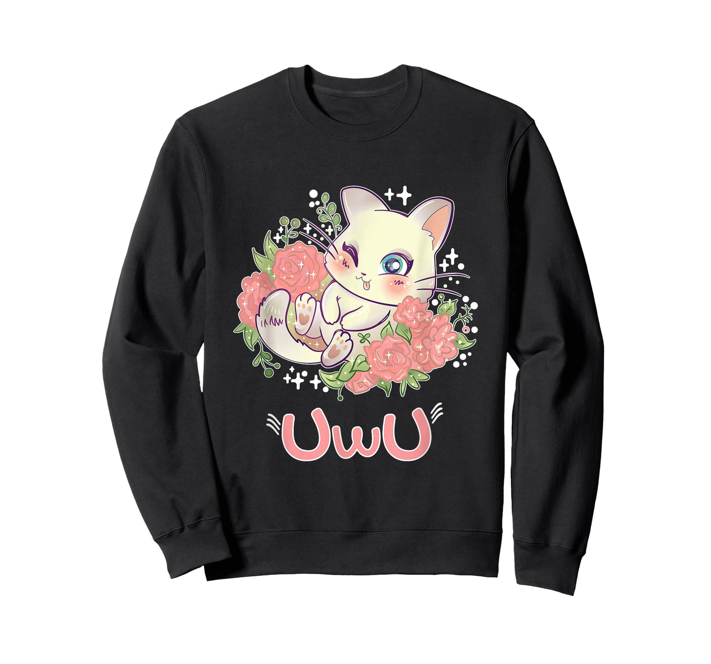Kawaii I UwU Cat I Kawaii Meme Cute Japan Anime Kitten T-Shirt