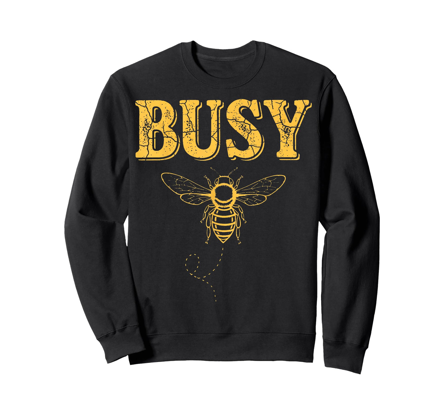 Busy Bee Vintage Graphic Tees Retro Pun Bees Design T-Shirt