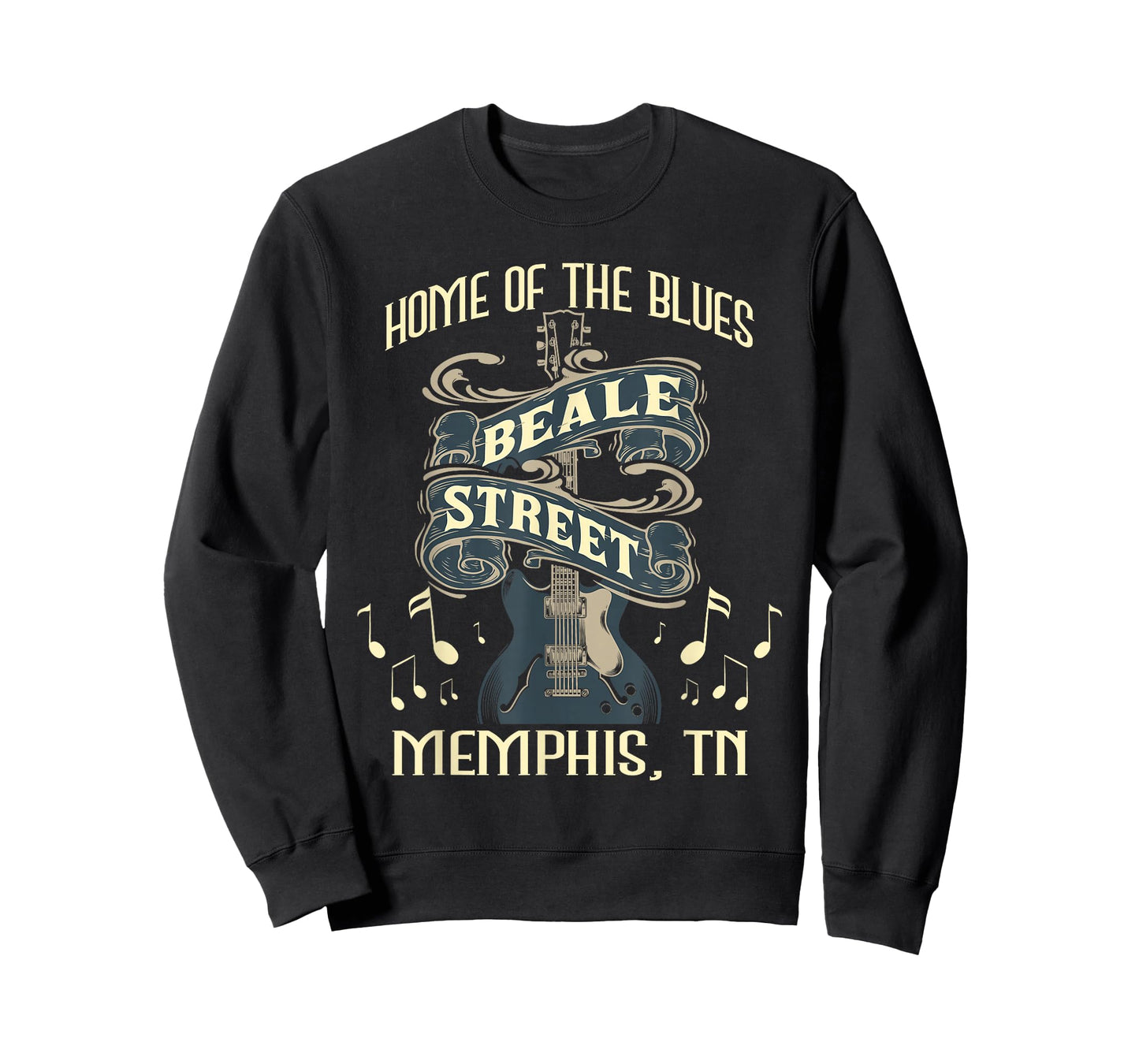 Home Of The Blues Beale Street Memphis - Musician Guitarist T-Shirt