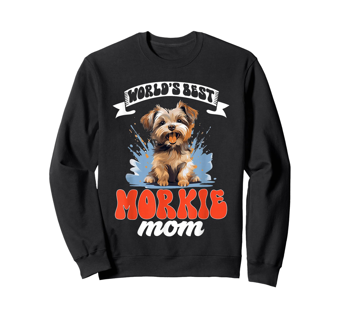 Morkie Dog Breed Pet World's Best Morkie Mom T-Shirt