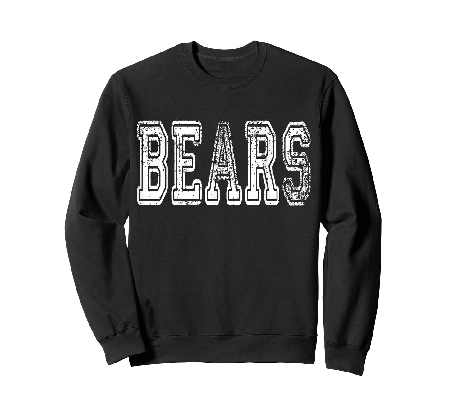 Bears Mascot Distressed Vintage School Sports Name Fans T-Shirt